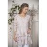 tunic Fanny in Pink Cotton Jeanne d'Arc Living - 1