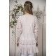 tunique Fanny en coton et dentelle rose Jeanne d'Arc Living - 2