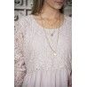 tunique Fanny en coton et dentelle rose Jeanne d'Arc Living - 3