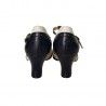 chaussures Luxe Parisienne Noir/Ivoire Charlie Stone - 5