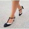 chaussures Luxe Parisienne Noir/Ivoire Charlie Stone - 1