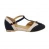 chaussures Parisienne Noir/Ivoire Charlie Stone - 2