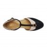 chaussures Parisienne Noir/Ivoire Charlie Stone - 5