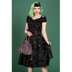 robe Dorothy Floral Rose