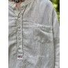 chemise Idgy Mens in Humphrey Magnolia Pearl - 14