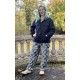 jacket Ness Swag in Pinstripe Magnolia Pearl - 7