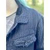 jacket Ness Swag in Pinstripe Magnolia Pearl - 14