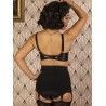 gaine porte-jarretelles Maitresse Nouveau L3023 Noir What Katie Did - 8