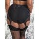 gaine porte-jarretelles Maitresse Nouveau L3023 Noir What Katie Did - 2