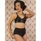 culotte haute Maitresse Nouveau L2121 Noir What Katie Did - 2