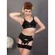 porte-jarretelles court Maitresse Nouveau L2122 Noir What Katie Did - 6