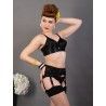porte-jarretelles court Maitresse Nouveau L2122 Noir What Katie Did - 7