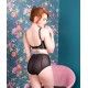 culotte haute Maitresse Nouveau L2121 Noir What Katie Did - 14