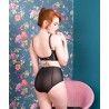 culotte haute Maitresse Nouveau L2121 Noir What Katie Did - 14