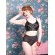culotte haute Maitresse Nouveau L2121 Noir What Katie Did - 12