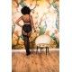 porte-jarretelles Maitresse Nouveau L2120 Noir What Katie Did - 8