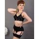 porte-jarretelles Maitresse Nouveau L2120 Noir What Katie Did - 2