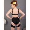 porte-jarretelles Maitresse Nouveau L2120 Noir What Katie Did - 3