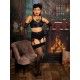 porte-jarretelles Maitresse Nouveau L2120 Noir What Katie Did - 6