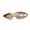 chaussures Luxe Monaco Or Métallisé Charlie Stone - 4