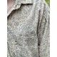 chemise Lucchese in Fleuri Magnolia Pearl - 14