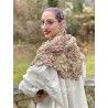 shawl Greta in Anise Rose Petal