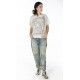 T-shirt Big Wave in Moonlight Magnolia Pearl - 9