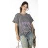 T-shirt Mahatma Gandhi - The Great Soul in Ozzy Magnolia Pearl - 8