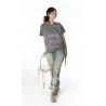 T-shirt Mahatma Gandhi - The Great Soul in Ozzy Magnolia Pearl - 11