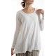 T-shirt Dylan in True Magnolia Pearl - 7