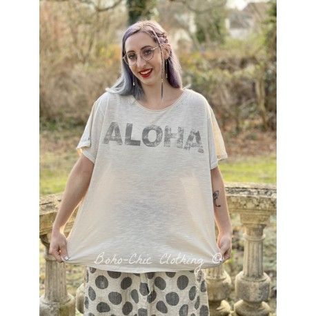 T-shirt Aloha in Moonlight