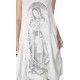 robe Immaculate Mary Paz in Moonlight Magnolia Pearl - 4