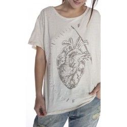 T-shirt Full Heart in Moonlight