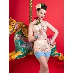 Suspender Belt Harlow Nouveau L2137 Peach What Katie Did - 1