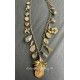 Collier Charm Agate in Gold Flower DKM Jewelry - 10