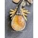 Collier Charm Agate in Gold Flower DKM Jewelry - 21