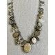 Collier White Charm in Fossilized Coral DKM Jewelry - 9