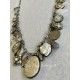 Collier White Charm in Fossilized Coral DKM Jewelry - 10