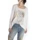 T-shirt Queen of Heaven Dylan in Moonlight Magnolia Pearl - 5