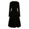dress Clara Velvet Black Collectif - 4