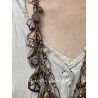 Necklace Large 4-strand charm in Plum Druzy DKM Jewelry - 13
