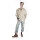 chemise Lucchese in Fleuri Magnolia Pearl - 12