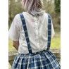 Apron-skirt 22995 Checked linen Ewa i Walla - 15