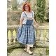 Apron-skirt 22995 Checked linen Ewa i Walla - 10