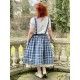 Apron-skirt 22995 Checked linen Ewa i Walla - 14