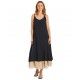 robe 55709 viscose naturelle Vintage black Ewa i Walla - 6