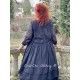 dress 55688 Vintage black organdie Ewa i Walla - 6