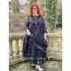 dress 55688 Vintage black organdie Ewa i Walla - 2