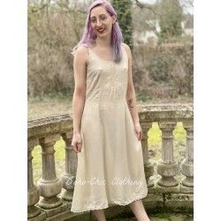 dress 55709 Sand viscose Ewa i Walla - 1