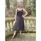 robe 55709 viscose naturelle Vintage black Ewa i Walla - 1